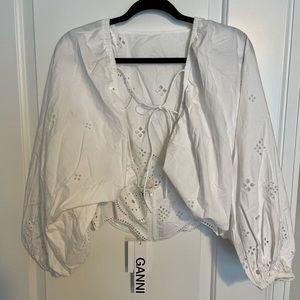 Ganni Blouse. New with tags. Size 32